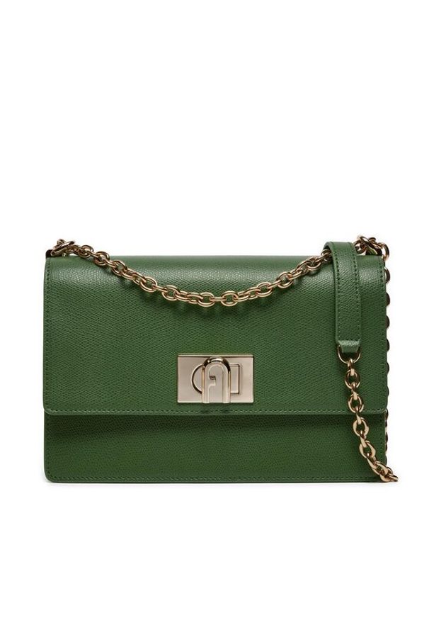 Furla Torebka 1927 S Crossbody 24 BAFIACO-ARE000-2813S-1007 Zielony. Kolor: zielony. Materiał: skórzane