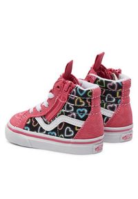 Vans Sneakersy Sk8-Hi Reissue Side Zip VN0007Q3BIY1 Różowy. Kolor: różowy. Model: Vans SK8 #2