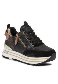 Liu Jo Sneakersy Maxi Wonder 72 BA4057 PX454 Czarny. Kolor: czarny. Materiał: skóra