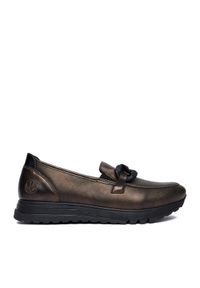 Rieker Loafersy CEO-49051-25 Brązowy ciemny. Kolor: brązowy. Materiał: skóra, syntetyk #1