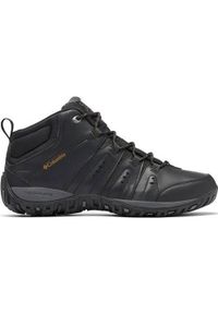 columbia - Buty do chodzenia męskie Columbia Woodburn Ii Chukka. Zapięcie: sznurówki. Kolor: wielokolorowy, czarny. Materiał: materiał. Szerokość cholewki: normalna. Sport: turystyka piesza