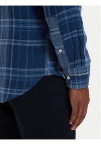 TOMMY HILFIGER - Tommy Hilfiger Koszula Madras Check MW0MW42399 Niebieski Regular Fit. Kolor: niebieski. Materiał: len #5