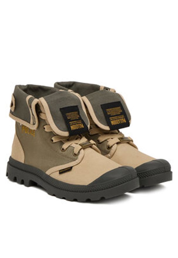 Palladium Trapery Baggy Hawkins Police 94623-308-M Zielony. Kolor: zielony. Materiał: materiał