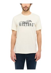 Męski T-Shirt Mustang Style Austin Light Gray 1015652 3003 #3