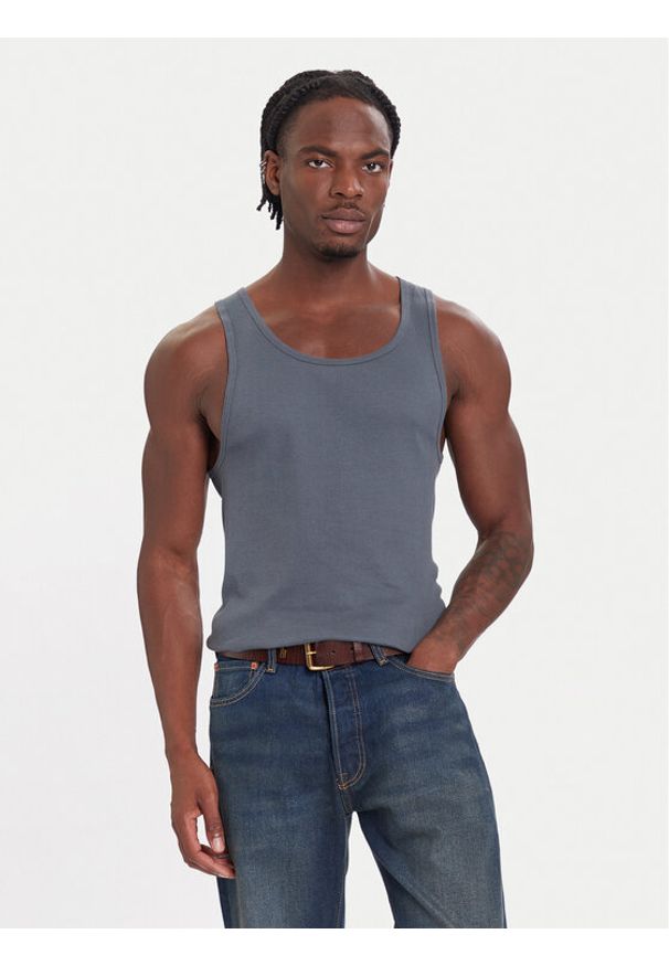 Calvin Klein Underwear Komplet 3 tank topów LV00NB4036 Kolorowy Slim Fit. Materiał: bawełna. Wzór: kolorowy
