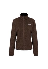 Regatta - Bluza Polarowa Damska Pełen Suwak Newhill. Kolor: brązowy. Materiał: polar. Sezon: zima. Styl: sportowy. Sport: turystyka piesza #1