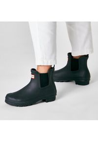 Hunter Kalosze Original Chelsea WFS2078RMA Czarny. Kolor: czarny. Materiał: kauczuk #6