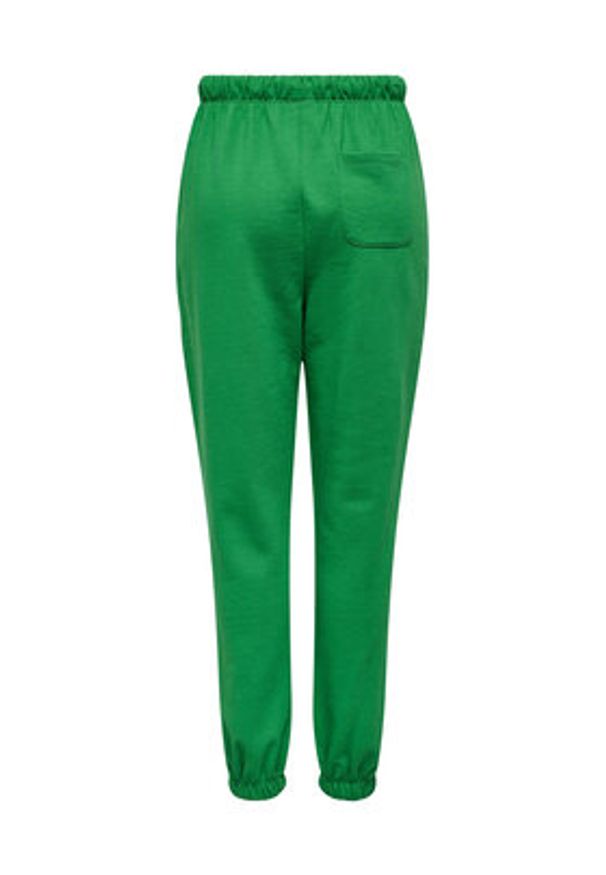 only - ONLY Spodnie dresowe Toddy 15311686 Zielony Regular Fit. Kolor: zielony. Materiał: bawełna