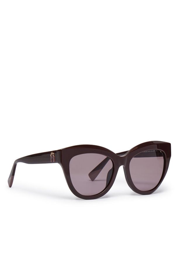 Furla Okulary przeciwsłoneczne Sunglasses Sfu780 WD00108-A.0116-03B00-4401 Brązowy. Kolor: brązowy