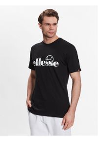 Ellesse T-Shirt Fuenti SHP16469 Czarny Regular Fit. Kolor: czarny. Materiał: bawełna #1