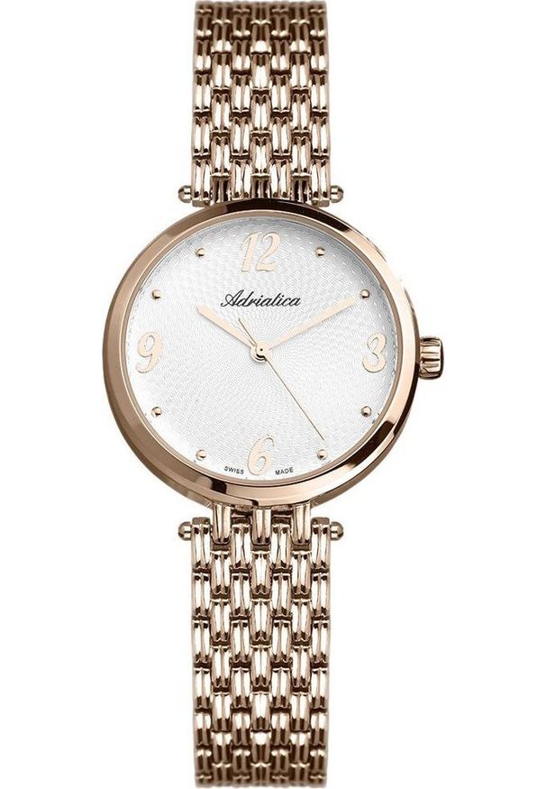 Zegarek Adriatica Zegarek Damski Adriatica na bransolecie A3438.9173Q - Zegarek Kwarcowy Swiss Made