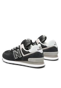 New Balance Sneakersy WL574EVB Czarny. Kolor: czarny. Materiał: zamsz, skóra. Model: New Balance 574 #3