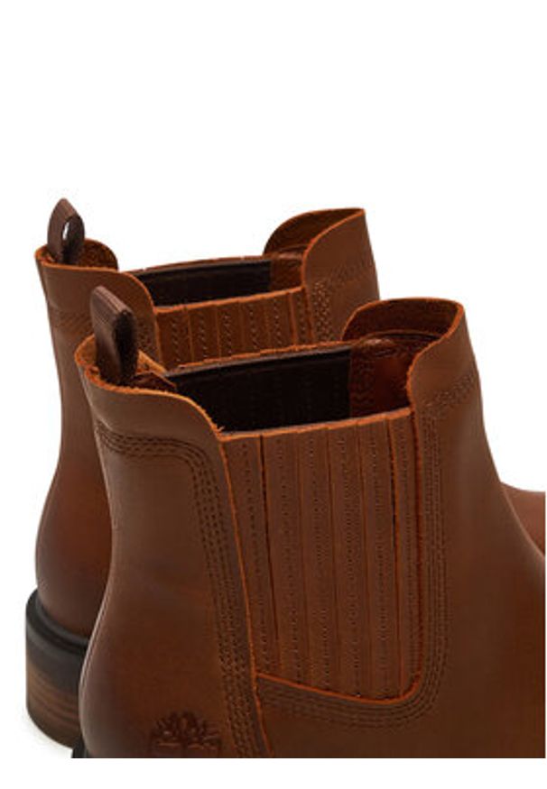 Timberland Sztyblety Brimfield TB0A2PBBEM41 Brązowy. Kolor: brązowy. Materiał: skóra