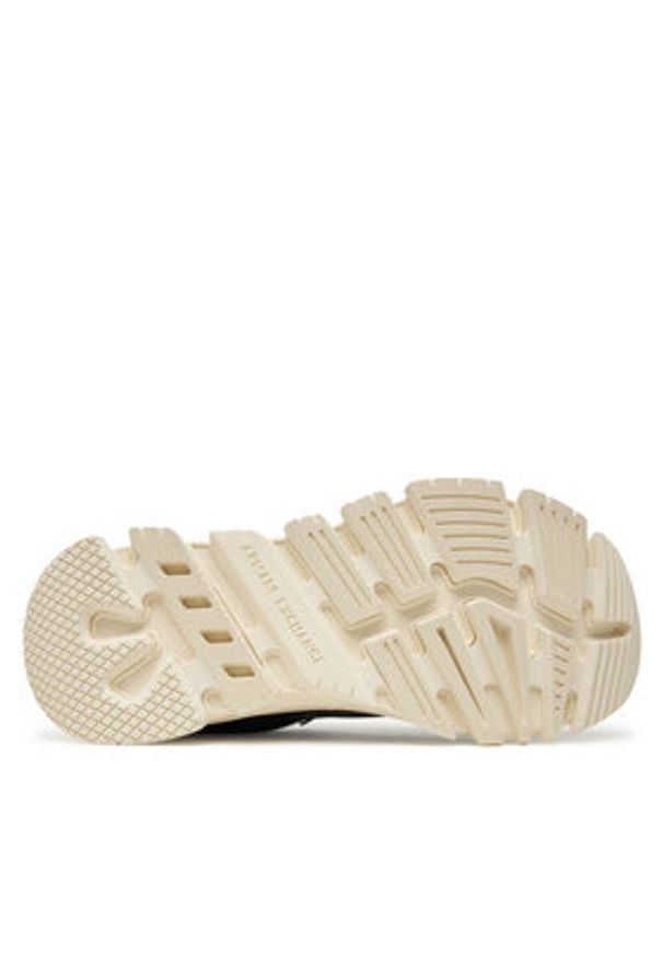 Armani Exchange Sneakersy XM001678 AF19226 UC001 Czarny. Kolor: czarny. Materiał: skóra