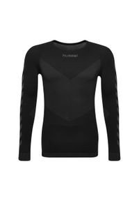 Koszulka do piłki ręcznej męska Hummel manches longues First Seamless. Kolor: czarny. Materiał: materiał. Sport: fitness #1