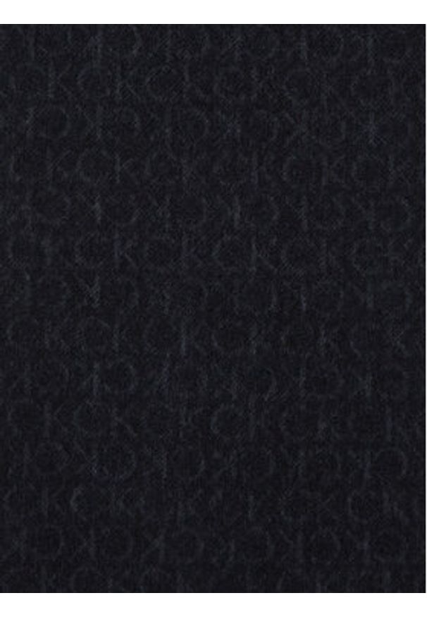 Calvin Klein Szalik Classic K50K512377 Czarny. Kolor: czarny. Materiał: materiał, wełna