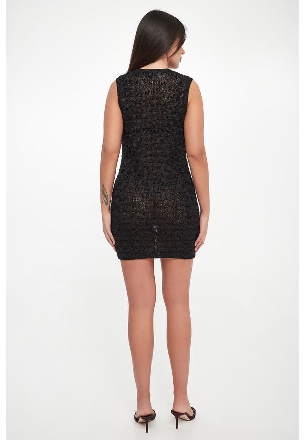 Elisabetta Franchi - Sukienka pleciona mini ELISABETTA FRANCHI. Długość: mini