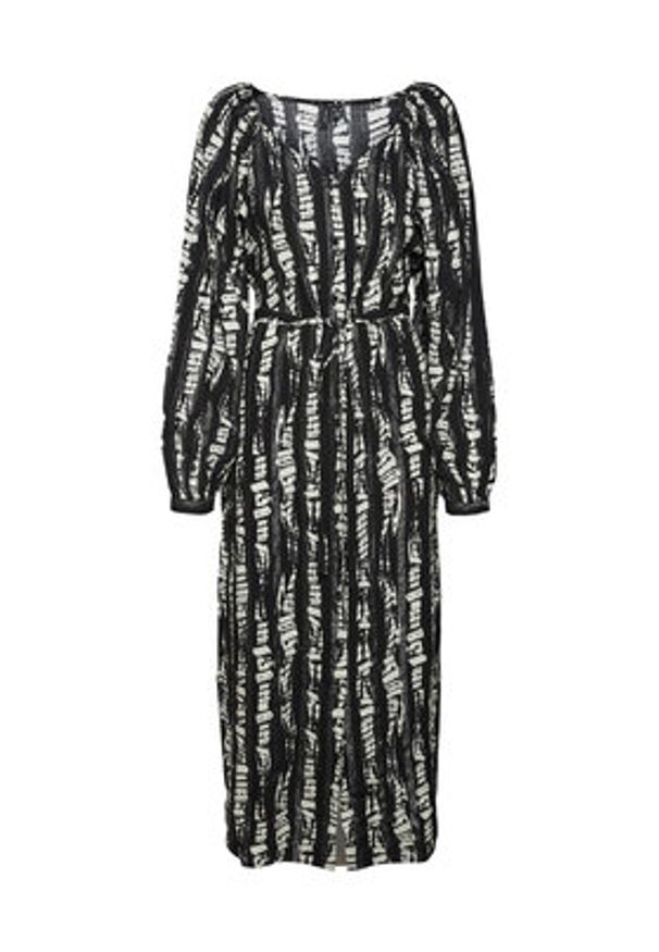 Vero Moda Sukienka codzienna Cevi 10294132 Czarny Regular Fit. Okazja: na co dzień. Kolor: czarny. Materiał: wiskoza. Typ sukienki: proste. Styl: casual