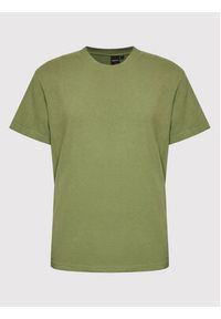 Deus Ex Machina T-Shirt Plain Millitary DMW2011241 Zielony Boxy Fit. Kolor: zielony. Materiał: bawełna #3