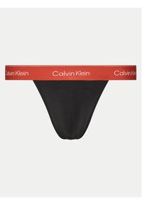 Calvin Klein Underwear Komplet 3 par stringów LV00NB4386 Czarny. Kolor: czarny. Materiał: bawełna #5