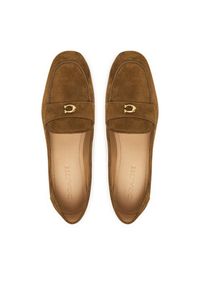 Coach Loafersy CCC82 Brązowy. Kolor: brązowy. Materiał: zamsz, skóra #4