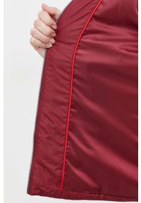 Tommy Jeans kurtka puchowa damska kolor bordowy zimowa. Kolor: czerwony. Materiał: puch. Sezon: zima #7
