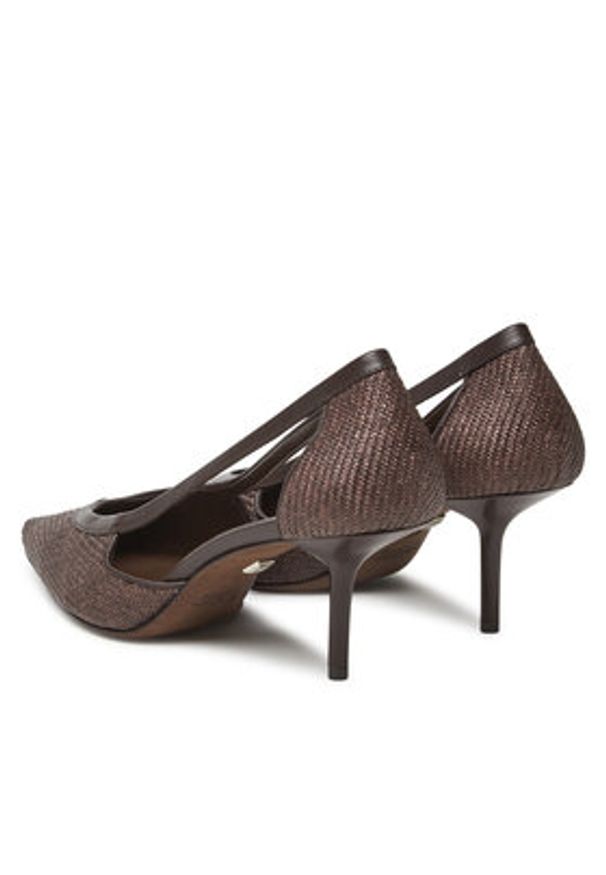 Max Mara Szpilki Strawpump 2514521312600 Brązowy. Kolor: brązowy. Materiał: materiał. Obcas: na szpilce
