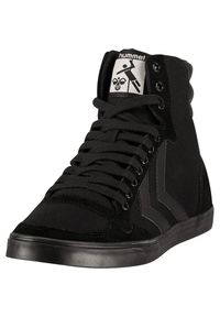 Sneakersy Hummel Slimmet stadil tonal high. Kolor: czarny. Sport: turystyka piesza #2
