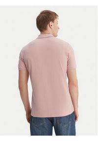 Napapijri Polo E-Amundsen NP0A4IN9 Różowy Regular Fit. Typ kołnierza: polo. Kolor: różowy. Materiał: bawełna #2