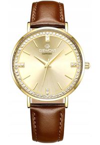 Zegarek Giewont Zegarek Damski Giewont Sapphire Złoty GW5390-A3. Kolor: złoty #1
