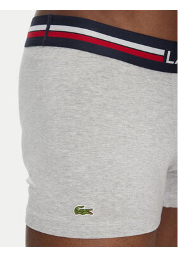 Lacoste Komplet 3 par bokserek 5H2390 Kolorowy. Materiał: bawełna. Wzór: kolorowy