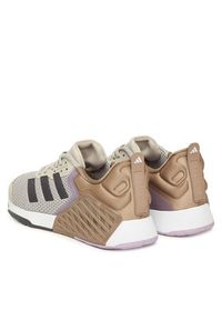 Adidas - adidas Buty na siłownię Dropset 3 strength training JR1675 Szary. Kolor: szary. Materiał: materiał. Sport: fitness #6