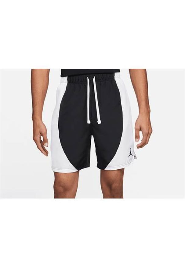 Spodnie koszykarskie męskie Nike Air Jordan Dri-fit. Kolor: czarny. Materiał: materiał, syntetyk. Technologia: Dri-Fit (Nike). Długość: krótkie. Sport: koszykówka