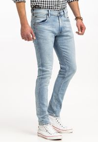 Lee - LEE LUKE MĘSKIE SPODNIE JEANSOWE JEANSY DŻINSY BLUE DOVE L719OWA32 #8