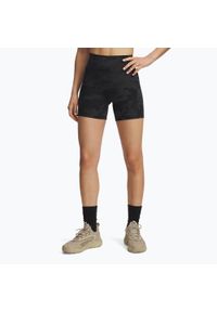 Spodenki treningowe damskie Under Armour Project Rock Middy. Kolor: czarny