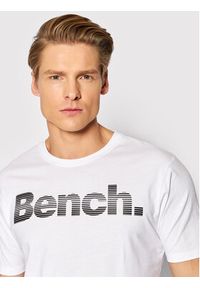 Bench T-Shirt Leandro 118985 Biały Regular Fit. Kolor: biały. Materiał: bawełna #4