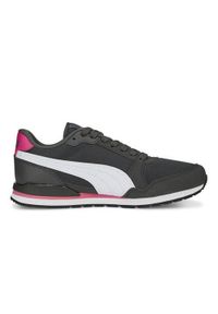 Buty do chodzenia dla dzieci Puma ST Runner V3 Mesh. Kolor: czarny. Materiał: guma, syntetyk, tkanina, materiał. Sport: turystyka piesza