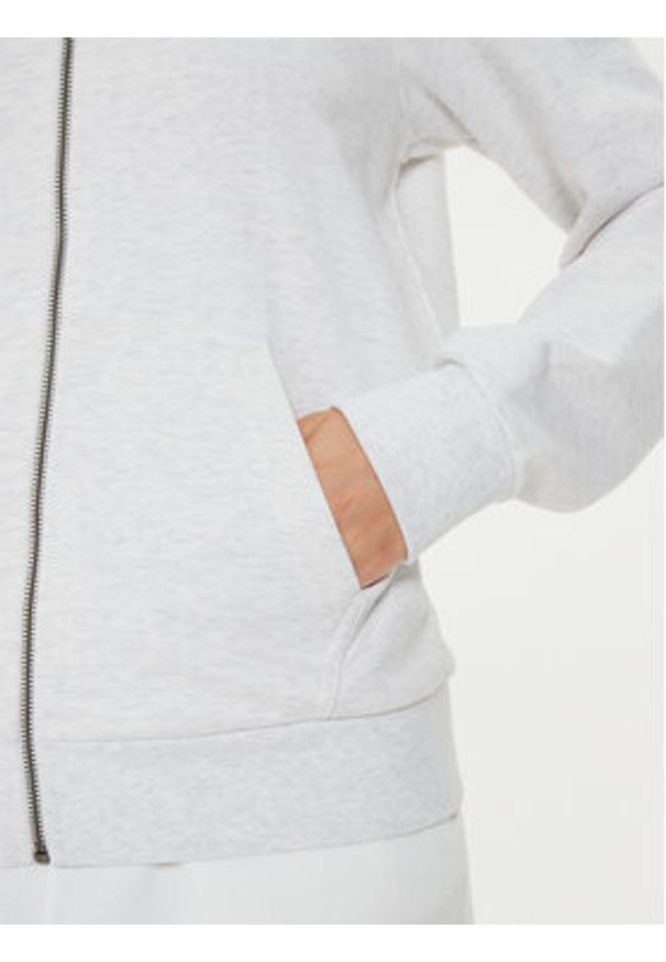 Helly Hansen Bluza W Hh Logo Full Zip Hoodie 2.0 34461 Biały Regular Fit. Kolor: biały. Materiał: bawełna