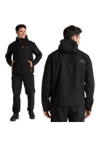 Kurtka przeciwdeszczowa męska KADVA Forest. Kolor: czarny. Sport: turystyka piesza #1