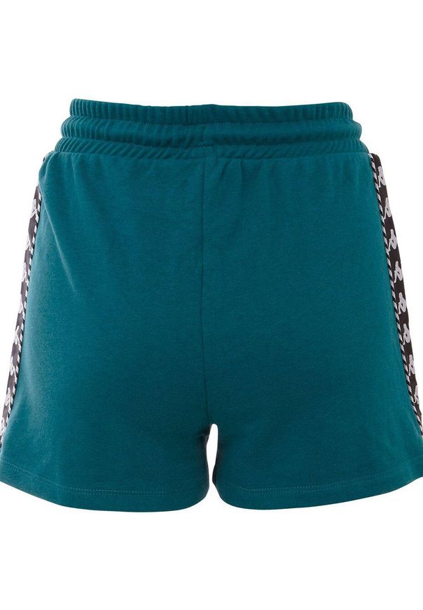 Spodenki damskie Kappa IRISHA zielone. Kolor: zielony. Sport: fitness