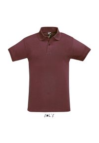 SOL'S - Polo Sol's Perfect. Typ kołnierza: polo. Kolor: wielokolorowy, czerwony, brązowy. Styl: elegancki #1