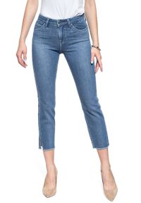 Lee - SPODNIE DAMSKIE LEE ELLY CROPPED RAW HEM BODY OPTIX L32RQYYF 112107698