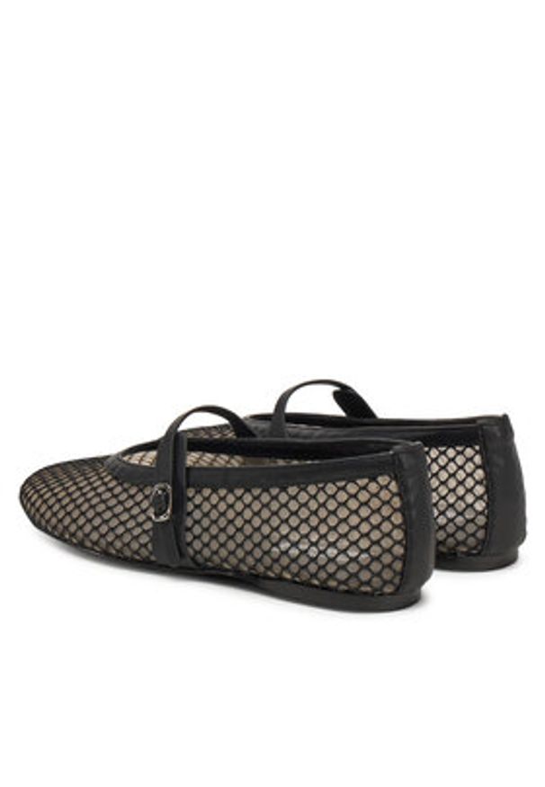 Steve Madden Baleriny Rejoice-M SM11003561 Czarny. Kolor: czarny. Materiał: materiał