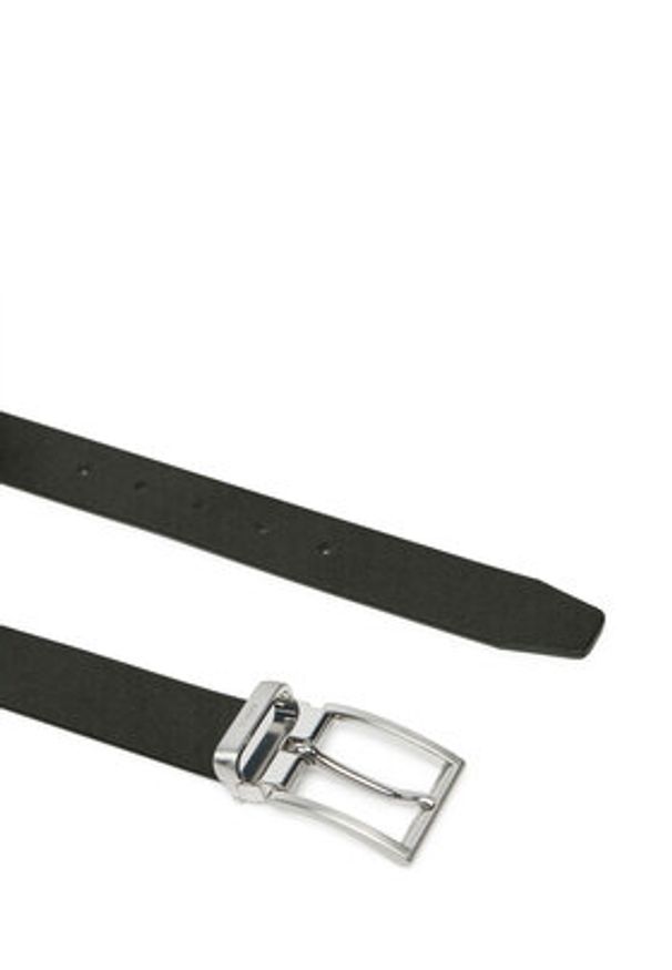 Guess Pasek Męski BM7787 P3435 Czarny. Kolor: czarny. Materiał: skóra