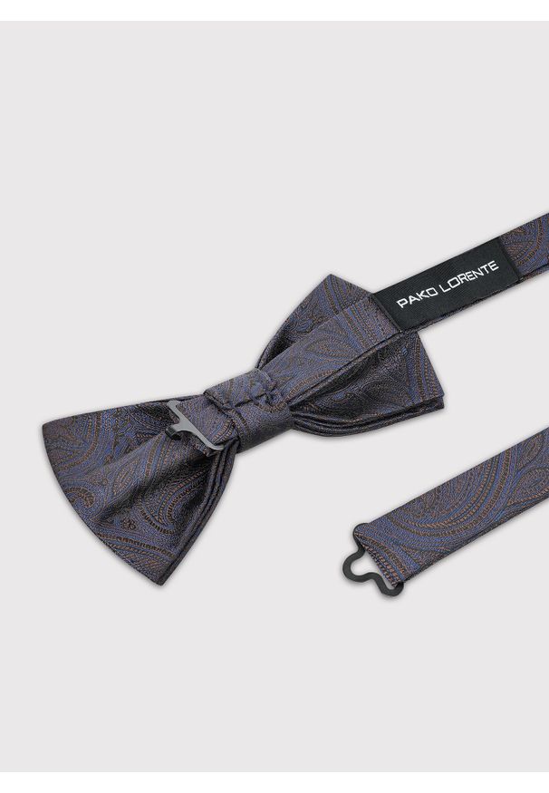 Pako Lorente - PAKO LORENTE – Żakardowa mucha męska. Okazja: na wesele, na imprezę, na ślub cywilny. Materiał: żakard. Styl: elegancki