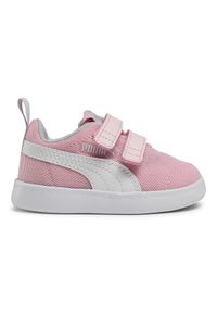 Puma Sneakersy Courtflex v2 Mesh V Inf 371759 08 Różowy. Kolor: różowy. Materiał: materiał #1