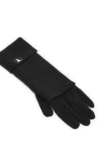 Patrizia Pepe Rękawiczki Damskie 2F0108/K9O3A-K103 Czarny. Kolor: czarny. Materiał: wełna #4