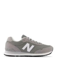 Buty do chodzenia męskie New Balance ML515GRY. Zapięcie: sznurówki. Kolor: szary. Materiał: tkanina, skóra, zamsz, materiał, syntetyk. Szerokość cholewki: normalna. Sport: turystyka piesza
