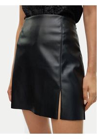 Vero Moda Spódnica z imitacji skóry Nelly 10322469 Czarny Regular Fit. Kolor: czarny. Materiał: skóra #5