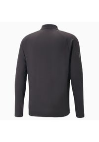Bluza Męska Puma Run Cloudspun Knit 1/2 Zip. Kolor: czarny. Materiał: materiał. Sport: bieganie